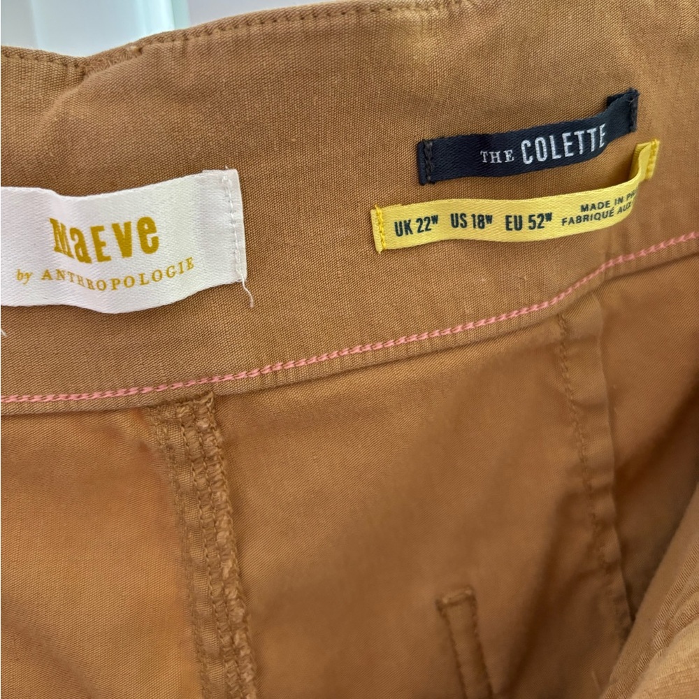 Maeve, Colette Wide Leg Cropped Pants